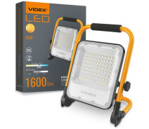 Придбати - прожектор  Прожектор акумуляторний VIDEX PREMIUM F2A 50W 5000K акумулятор 37Wh (3.7V, 10Ah) (VL-F2A-505)