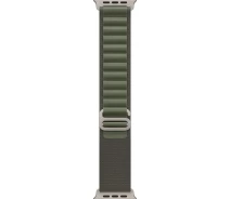 Придбати - аксессуар до смарт-годинниа  Ремінець Apple 49mm Green Alpine Loop - Small (MQE23ZM/A)