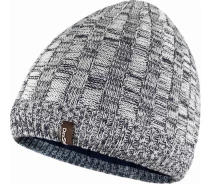Придбати - жіночу термобілизну  Термошапка флісова Dexshell Heathered Rib Knit Beanie DH32405M One Size Сіра (6954358901486)