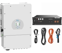 Придбати - інвертор  Гибридный инвертор Deye SUN-8K-SG01LP1-EU 8kW+Батарея Pylontech batteries US3000C 48V, 74Ah, 3,5 кВт/ч+Набор кабелей Pyl