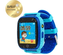 Придбати - смарт-годинник  Смарт-годинник дитячий AmiGo GO001 iP67 Blue