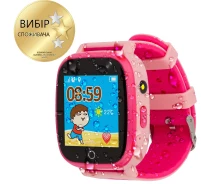 Придбати - смарт-годинник  Смарт-годинник для дітей AmiGo GO001 iP67 Pink