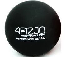 Придбати - масажний м'яч  Масажний м'яч 4FIZJO Lacrosse Ball 6.25 см 4FJ1196 Black