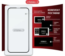 Придбати - захисне скло для смартфона  Захисне скло Intaleo Full Glue чорне для Apple iPhone 13