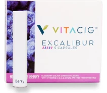 Придбати - аксессуар для электронных сигарет  Капсули VITACIG 5 шт Excalibur 5 шт Boisterous Berry Capsules