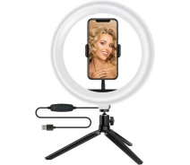 Придбати - кільцеве світло  Комплект блогера Acclab Ring of Light 2в1