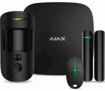 Придбати - комплект сигналізацій  Комплект сигналізації Ajax StarterKit Cam Black (16586)