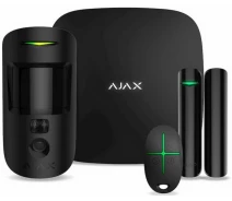 Придбати - комплект сигналізацій  Комплект сигналізації Ajax StarterKit Cam Plus Black (000019876)