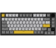 Придбати -  Бездротова механічна клавіатура Ajazz AK820 Pro Flying Fish Switch Black RGB With Screen (AK820PRO-FF-BGY)