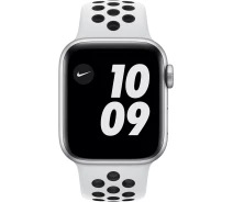 Придбати - смарт-годинник  Смарт-годинник Apple Watch Nike Series 6 GPS, 40mm Silver Aluminium Case with Pure Platinum/Black Nike Sport Band (M00T3)