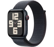 Придбати - смарт-годинник  Apple Watch SE GPS + Cellular (LTE) 44mm Midnight Aluminium Case with Ink Sport Loop (MXGN3QH/A)