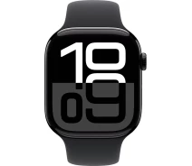 Придбати - смарт-годинник  Apple Watch Series 10 GPS + Cellular (LTE) 42mm Natural Titanium Case with Stone Grey Sport Band - S/M (MWXD3QH/A)