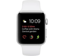 Придбати - смарт-годинник  Смарт-годинник Apple Watch Series 1, 42mm Silver Aluminium Case White Sport Band (MNNL2)
