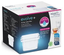 Придбати - картридж для фильтров  Картриджі Aqua Optima Evolve+ для фільтрів-глечиків, 12 шт в упаковці