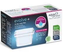 Придбати - картридж для фильтров  Картридж Aqua Optima Evolve+ для фільтрів-глечиків, 1 шт в упаковці