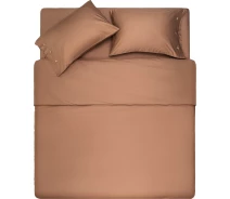 Придбати - підковдру  Підковдра Ardesto Mix&Match, 160х220см, 100% бавовна, сатин, коричневий