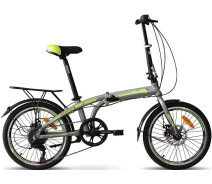 Придбати - велосипед  Велосипед Atlantic CityTron NX 20" (A8NX-2033-GL) Grey/Lime
