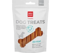 Придбати - ласощі для собаки  Ласощі для собак WAUDOG Treats "Стоматологічна паличка зі смаком гарбуза", 100 г (4823089357232)