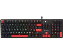 Придбати - клавіатуру  Клавіатура ігрова Bloody S510R Fire Black Red Switch RGB USB