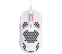 Придбати - мишку для ноутбука  Миша ігрова HyperX Pulsefire Haste White/Pink (4P5E4AA)