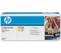 Придбати - картридж для принтера та БФП  Картридж HP CLJ CE742A yellow