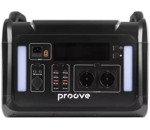 Придбати - зарядну станцію  Зарядна станція Proove PowerHome K2400 2160Wh / 2400W / UPS / LiFePO4 / black (58996)