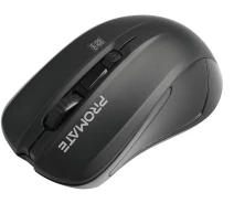 Придбати - мишку для ноутбука  Миша Promate Contour Wireless Black (contour.black)