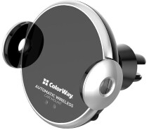 Придбати - автомобільний тримач  Автотримач ColorWay Car Wireless Charger 2 15W (CW-CHAW036Q-BK) Bl