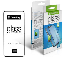 Придбати - захисне скло для смартфона  Захисне скло ColorWay 9H FC glue чорне для Samsung Galaxy S24+