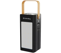 Придбати - універсальну мобільну батарею  Зовн_АКБ ColorWay 80000 mAh LCD/Lamp 22.5W (CW-PB800LPA8BK-PDD) чорний