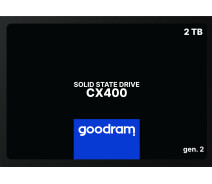 Придбати - SSD-накопитель  SSD-накопичувач Goodram CX400 Gen.2 2TB 2.5" SATAIII 3D NAND TLC (SSDPR-CX400-02T-G2)