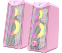 Придбати - колонки для ПК  Ігрові колонки HAVIT HV-SK202 USB 2.0 Pink (27342)