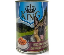 Придбати - корм для собаки  Консерва для собак KING DOG яловичина 0,415 кг(5999563942108)