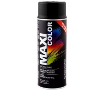 Придбати - автокраску  Емаль аерозольна універсальна декоративна Maxi Color RAL 9005 чорна 400 мл