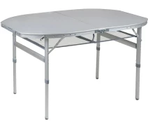 Придбати - розкладні меблі  Стіл Bo-Camp Premium Oval 120x80cm Grey (1404420)