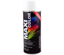 Придбати - автокраску  Емаль аерозольна універсальна декоративна Maxi Color RAL 9001 кремово-білий 400 мл
