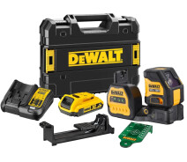 Придбати - лазерний рівень і нівелір  Рівень лазерний лінійний DeWALT DCE088D1G18 10.8/12/18В XR (комплект)