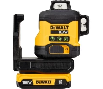 Придбати - лазерний рівень і нівелір  Рівень лазерний лінійний DeWALT, 18В XR Li-Ion, зелений промінь, 1 акумулятор. 18В 2Аг, ЗП, кейс (комплект) (DCLE34031D1)