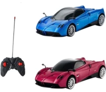 Придбати - радіокеровану іграшку  Машинка на радіокеруванні Kool Speed "PAGANI Huayra" на батарейках синя/червона (25,2x12x10 см) (DHTRC10482N)
