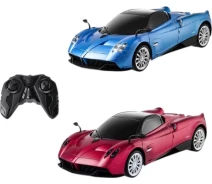 Придбати - радіокеровану іграшку  Машинка на радіокеруванні Kool Speed "PAGANI Huayra" на батарейках синя/червона (37,2x17x12 см) (DHTRC10485GN)