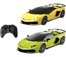 Придбати - радіокеровану іграшку  Машинка на радіокеруванні Kool Speed "Lamborghini" на батарейках оливкова/жовта (37,2x17x12 см) (DHTRC10505GN)
