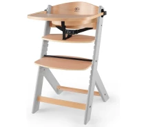 Придбати - стільчик для годування  Стільчик для годування Kinderkraft Enock Gray Wood (KKKENOCGRY0000)