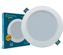 Придбати - світильник стельовий  Стельовий світильник Crystal GOLD SAPFIR M-12 6,5K (DNL-027)