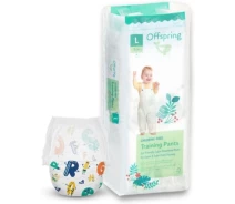 Придбати - підгузник  Підгузки-трусики Offspring® розмір L, 9-14 кг, 36 шт, Літери (DP-OI-FAP-L36P-ABC)