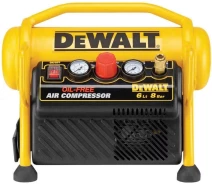 Придбати - компресор  Компресор повітряний поршневий DeWALT 170 л/хв, 1.1кВт (DPC6MRC)