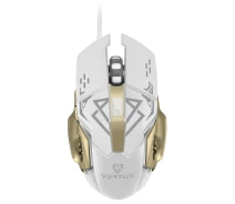 Придбати - мишку для ноутбука  Миша ігрова Vertux Drago USB White (drago.white)