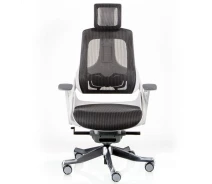 Придбати - офісне крісло  Крісло Special4You WAU Charcoal network white (E5319)