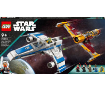 Придбати - дитячий конструктор  Конструктор LEGO® Star Wars Винищувач Нової Республіки «E-Wing» проти Зоряного винищувача Шин Хаті (75364)