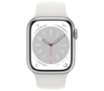 Придбати - смарт-годинник  Смарт-годинник Apple Watch Series 8 GPS 45mm Silver Aluminium Case with White Sport Band - Regular (MP6N3UL/A)