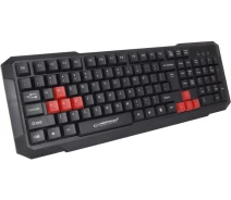 Придбати - клавіатуру  Клавіатура ігрова Esperanza EGK102 USB Red (EGK102RUA)